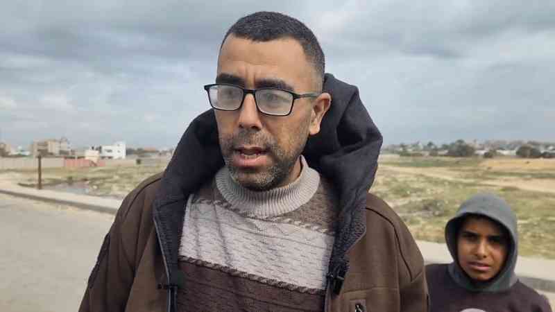Muhamed Abu Aklin escapó del complejo del hospital al-Shifa con sus hijos